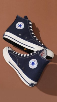 画像14: 【CONVERSE ADDICT】- CHUCK TAYLOR® CANVAS HI / NAVY BLUE (14)