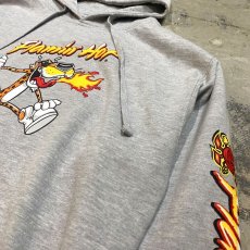 画像4: LIMITED!! "Cheetos Flamin' Hot" PRINTED HOODIE / Mens L (4)