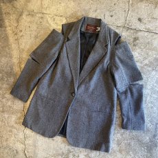 画像4: 【Wiz&Witch】"TRANSFORM" SHOULDER OFF WOOL TAYLOR JACKET / OS (4)