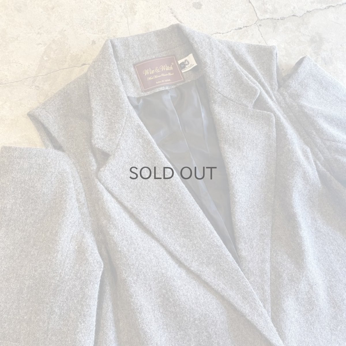 画像3: 【Wiz&Witch】"TRANSFORM" SHOULDER OFF WOOL TAYLOR JACKET / OS (3)