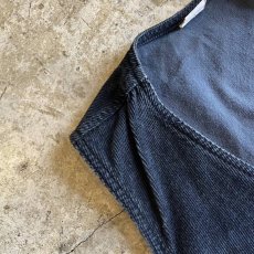 画像8: 【LEVI'S】BLACK COLOR CORDUROY DESIGN VEST / Ladies M / MADE IN USA (8)