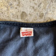 画像12: 【LEVI'S】BLACK COLOR CORDUROY DESIGN VEST / Ladies M / MADE IN USA (12)