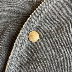 画像9: 【LEVI'S】BLACK COLOR CORDUROY DESIGN VEST / Ladies M / MADE IN USA (9)