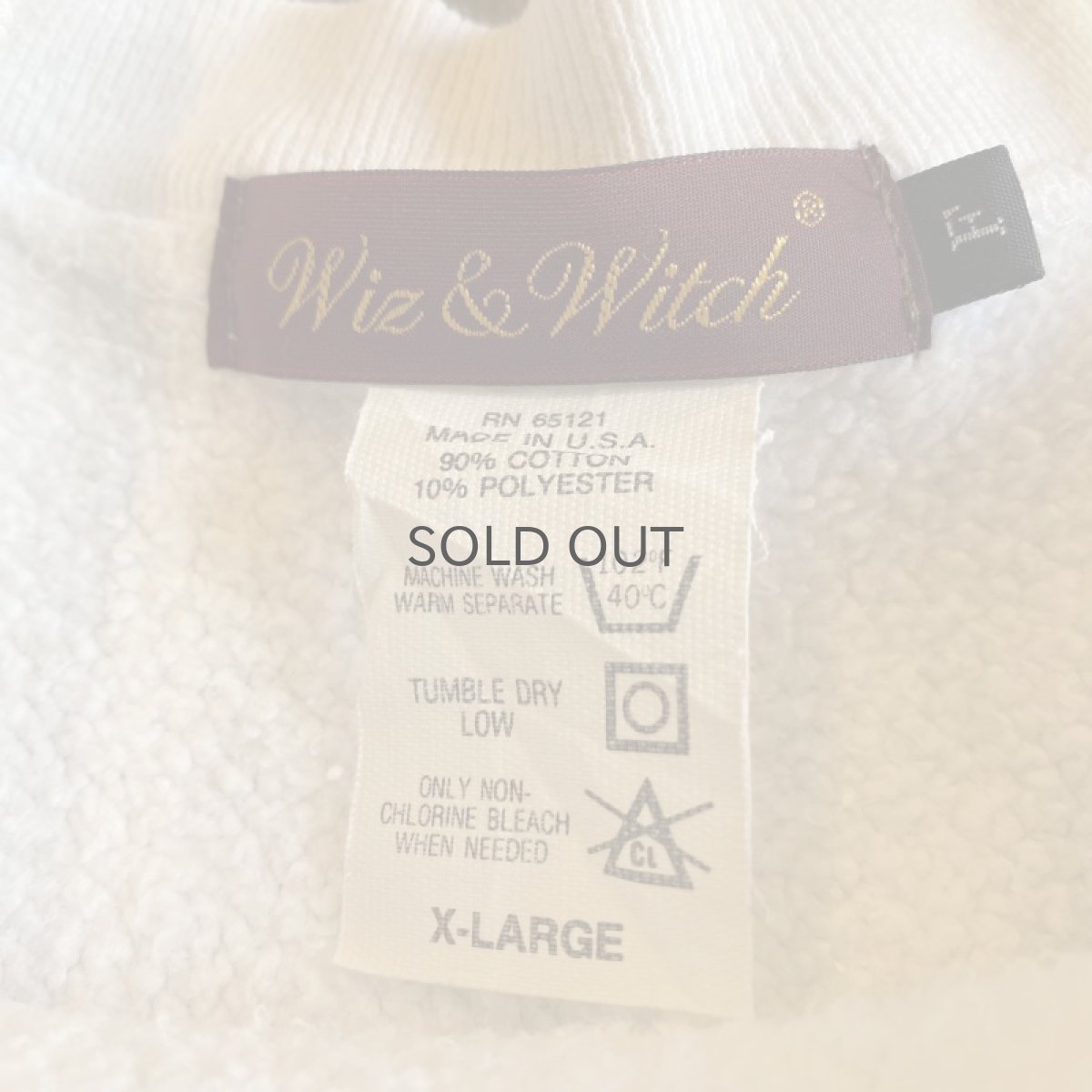 画像10: 【Wiz&Witch】"TRANSFORM" UNIVERSITY SWEAT / OS (10)