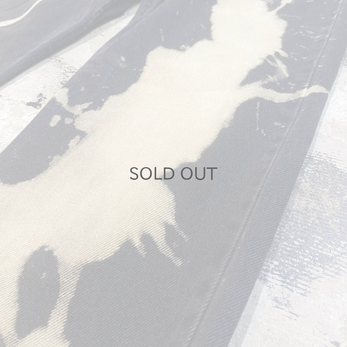 画像6: 【Wiz&Witch】"DIRTY BEAUTIFUL" BLEACH BLACK DENIM PANTS / W30 (6)