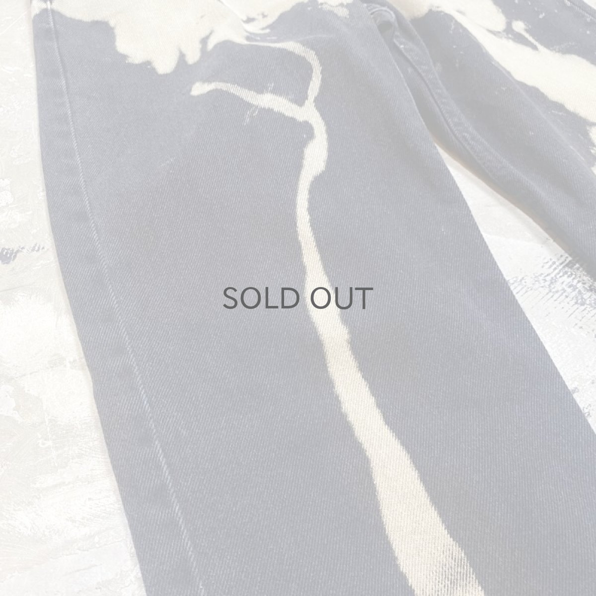 画像5: 【Wiz&Witch】"DIRTY BEAUTIFUL" BLEACH BLACK DENIM PANTS / W30 (5)