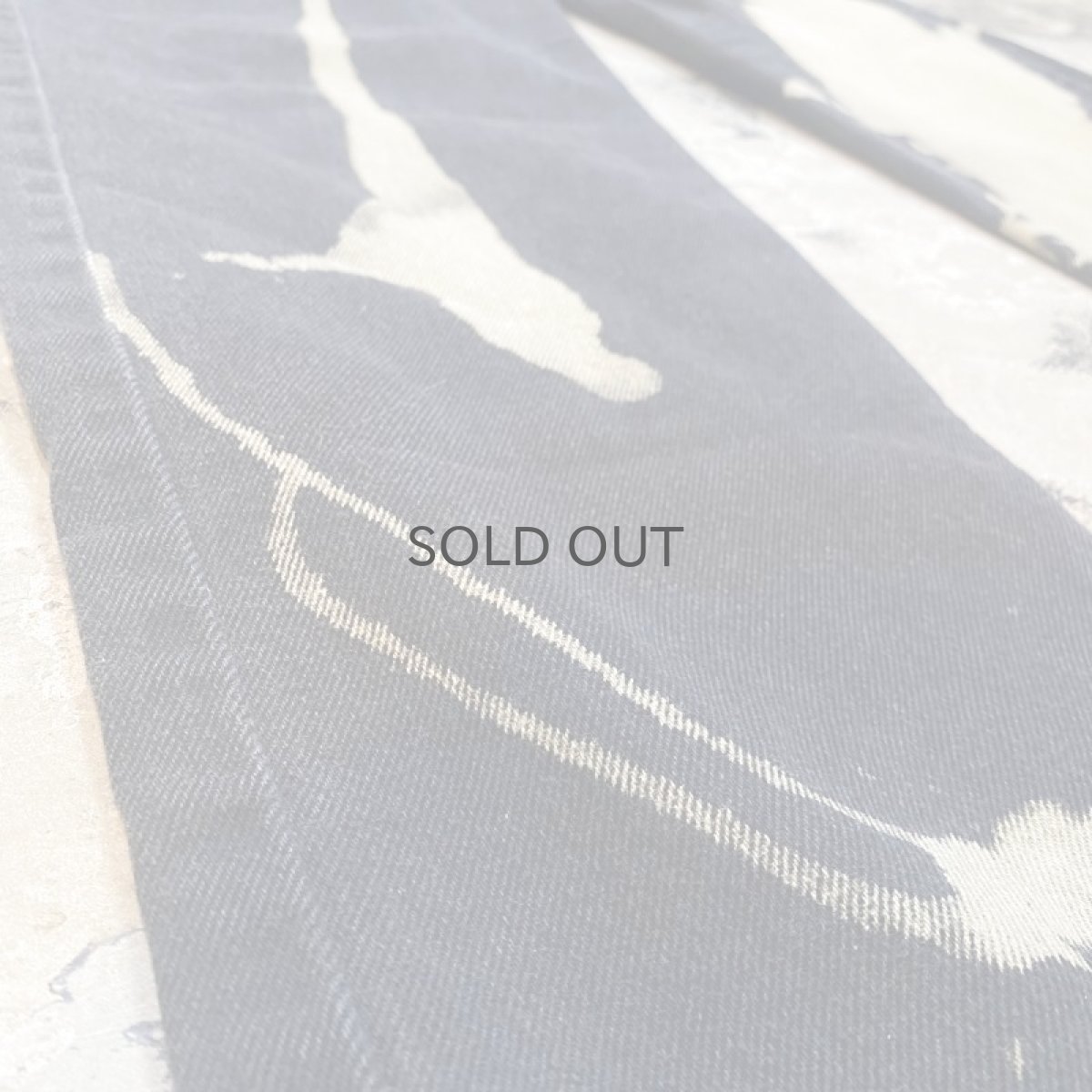 画像7: 【Wiz&Witch】"DIRTY BEAUTIFUL" BLEACH BLACK DENIM PANTS / W30 (7)