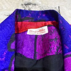 画像10: 90's PICASSO ART PATTERN TAILORED JACKET / Mens L (10)