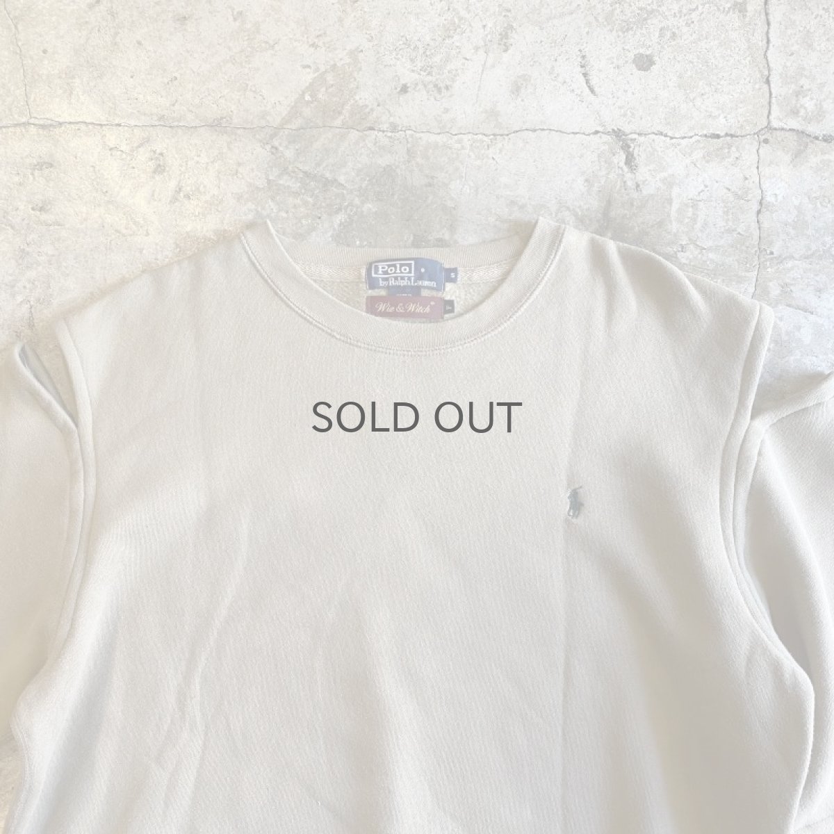 画像7: 【Wiz&Witch】"TRANSFORM" Ralph Lauren SWEAT / OS (7)