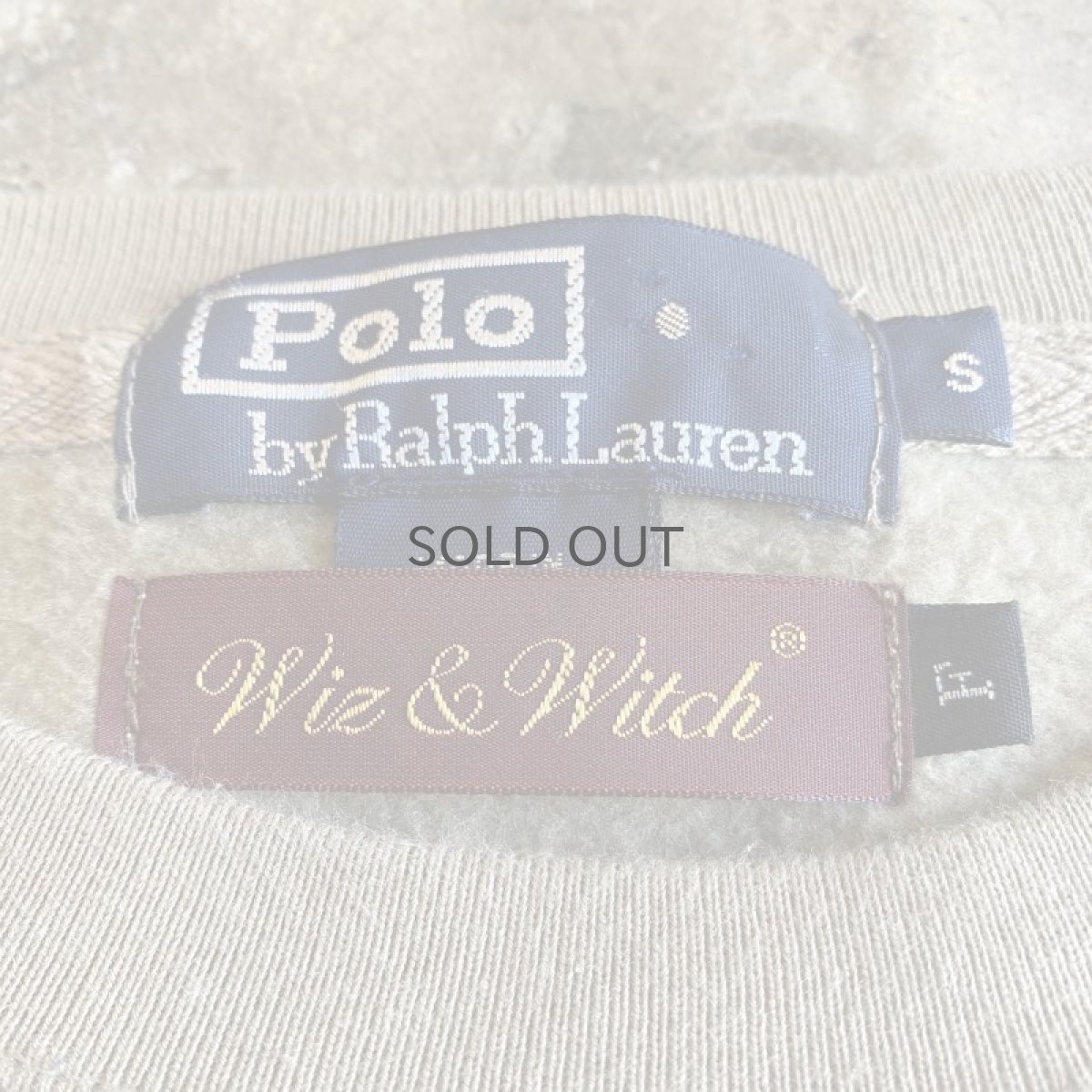 画像12: 【Wiz&Witch】"TRANSFORM" Ralph Lauren SWEAT / OS (12)