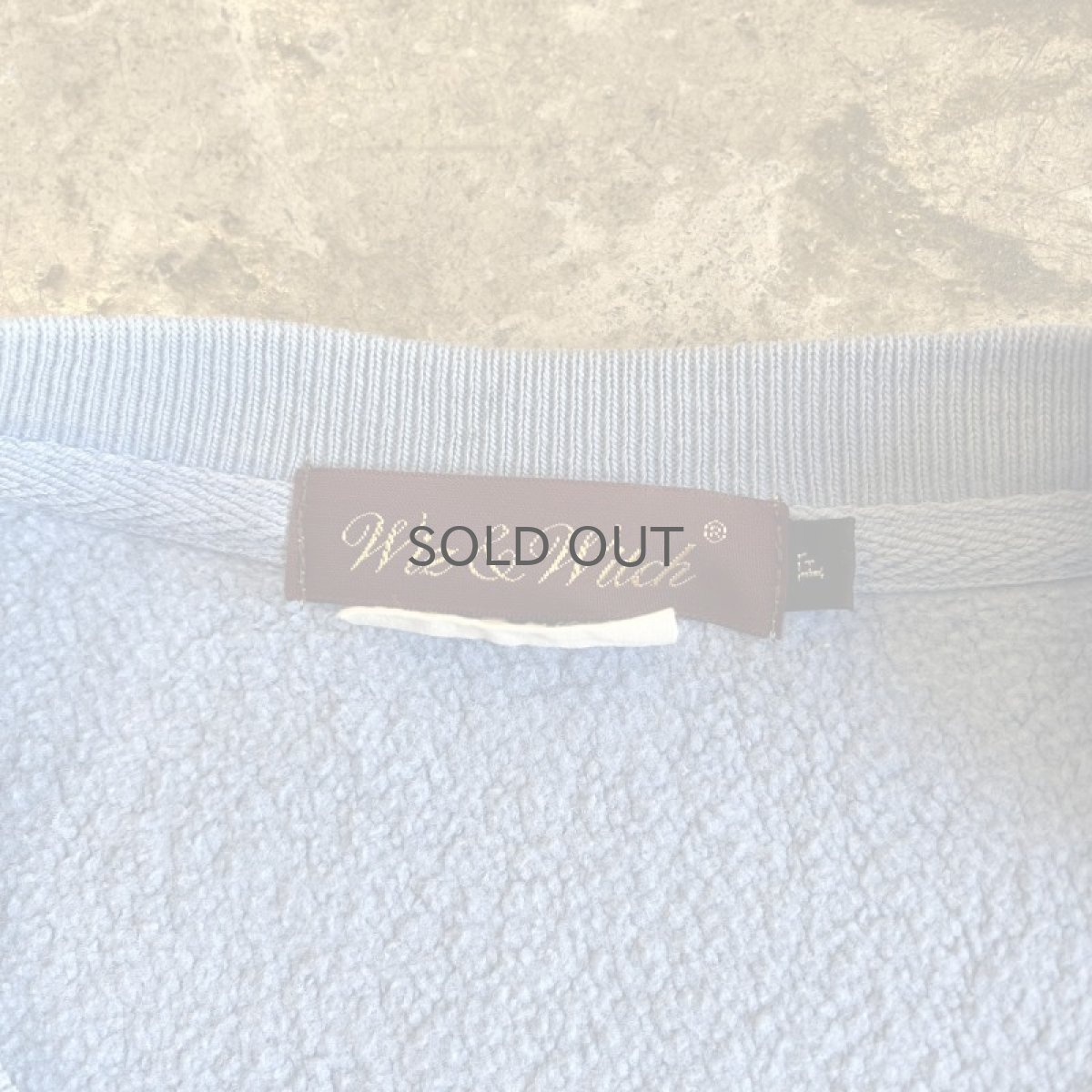 画像11: 【Wiz&Witch】"TRANSFORM" UNIVERSITY CAMPION SWEAT / OS (11)