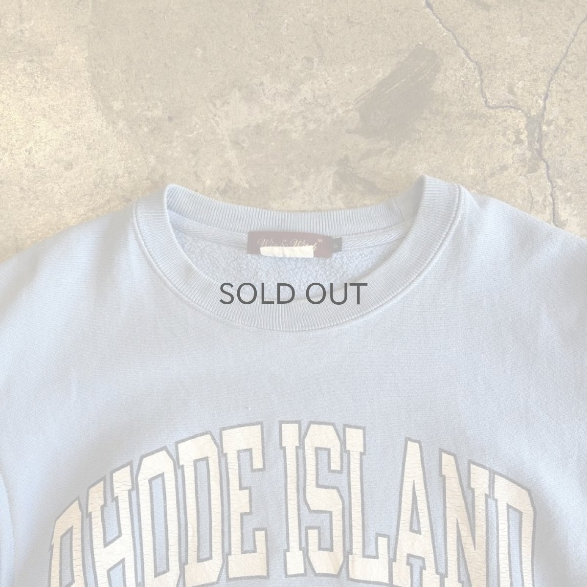 画像7: 【Wiz&Witch】"TRANSFORM" UNIVERSITY CAMPION SWEAT / OS (7)