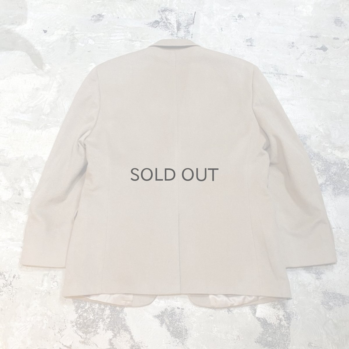 画像2: 【RALPH LAUREN】BEIGE COLOR TAILORED JACKET / Mens L (2)