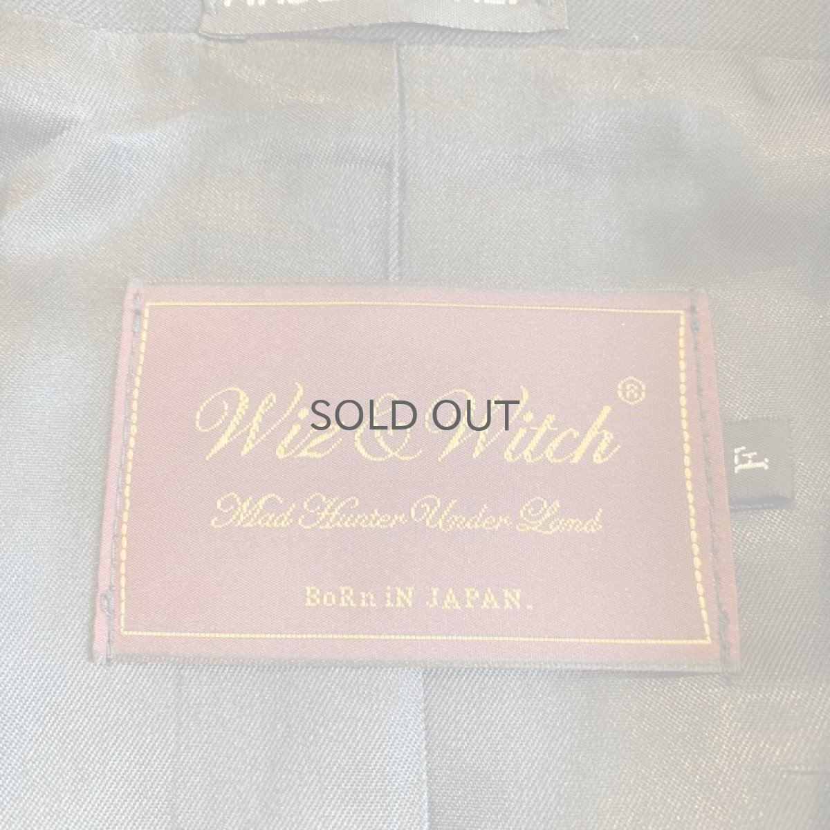 画像11: 【Wiz&Witch】"TRANSFORM" SHOULDER OFF DOUBLE TAYLOR JACKET / OS (11)