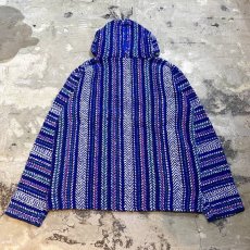 画像2: BLUE COLOR BASE MEXICAN PARKA / Mens L (2)