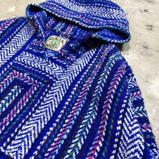 画像4: BLUE COLOR BASE MEXICAN PARKA / Mens L (4)