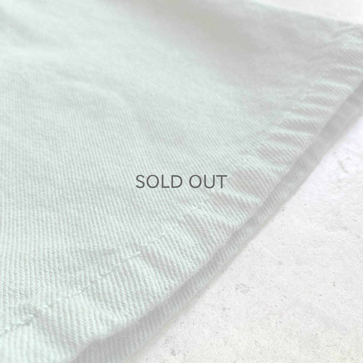 画像11: GREEN COLOR DESIGN DENIM PANTS / W26 (11)