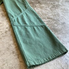 画像6: GREEN COLOR DESIGN DENIM PANTS / W26 (6)