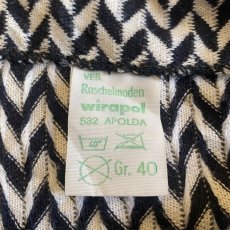 画像11: GERMANY MILITARY ALL OVER PATTERN DESIGN KNIT TOPS / Ladies M (11)