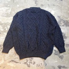 画像2: 80's FISHERMAN KNITTING SWEATER / Mens XL / MADE IN UK (2)