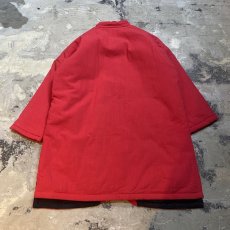 画像2: RED COLOR CHINA DESIGN JACKET / Mens L (2)