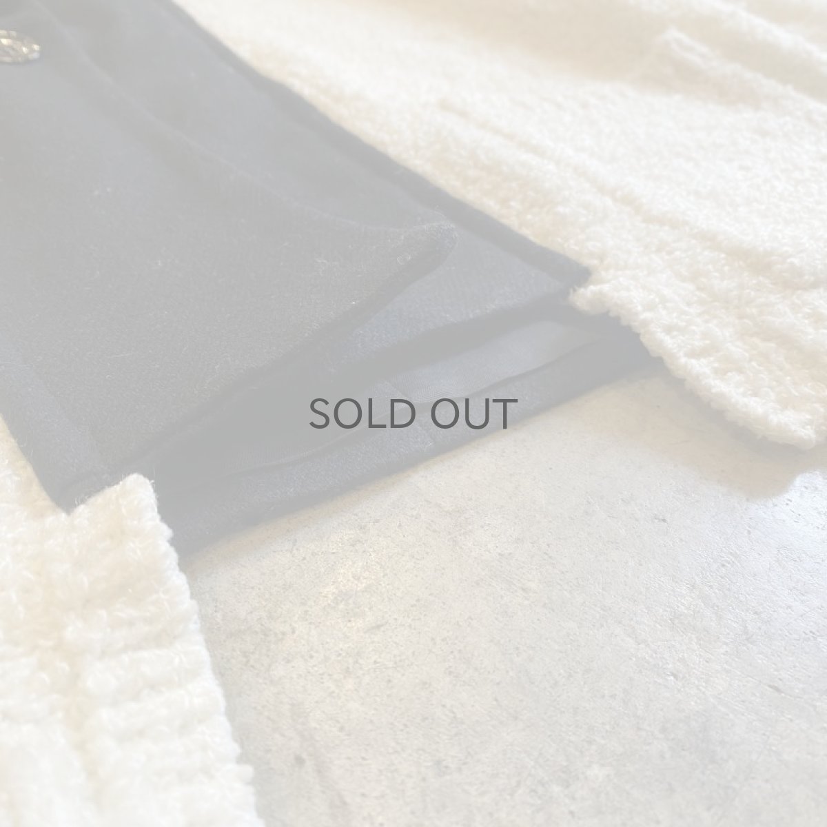 画像11: 【Wiz&Witch】"UNITED" TWO FACE KNIT TAYLOR JACKET / OS (11)