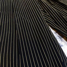 画像5: OLD STRIPE PATTERN WIDE SLACKS / W34 / MADE IN USA (5)