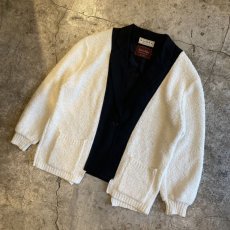 画像4: 【Wiz&Witch】"UNITED" TWO FACE KNIT TAYLOR JACKET / OS (4)