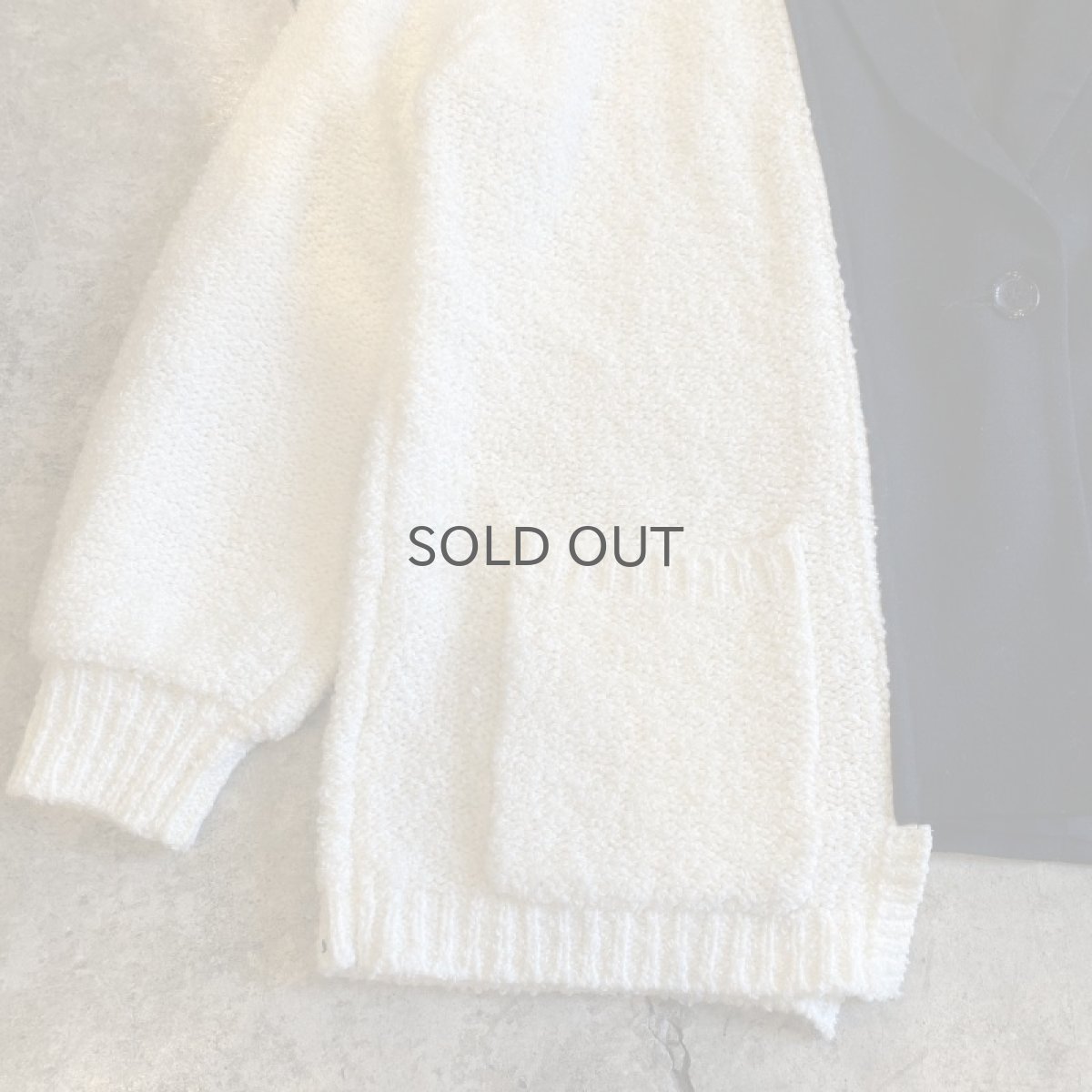 画像5: 【Wiz&Witch】"UNITED" TWO FACE KNIT TAYLOR JACKET / OS (5)