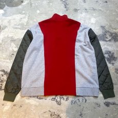 画像2: 【Wiz&Witch】"UNITED" TWO FACE HALF ZIP KNIT  / OS (2)