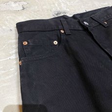 画像3: 【LEVI'S】505 CRASH DAMAGE DENIM PANTS / W30 (3)