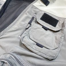 画像4: BIG SILHOUETTE KHAKI FISHING VEST / Mens 5X (4)