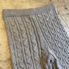 画像3: DESIGN CABLE KNIT TAPERED PANTS / W29~W33 (3)