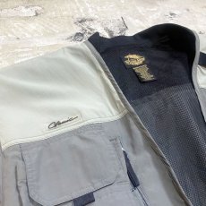 画像3: BIG SILHOUETTE KHAKI FISHING VEST / Mens 5X (3)