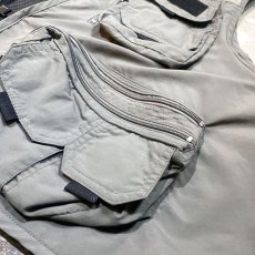 画像6: BIG SILHOUETTE KHAKI FISHING VEST / Mens 5X (6)