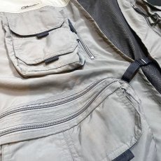 画像5: BIG SILHOUETTE KHAKI FISHING VEST / Mens 5X (5)