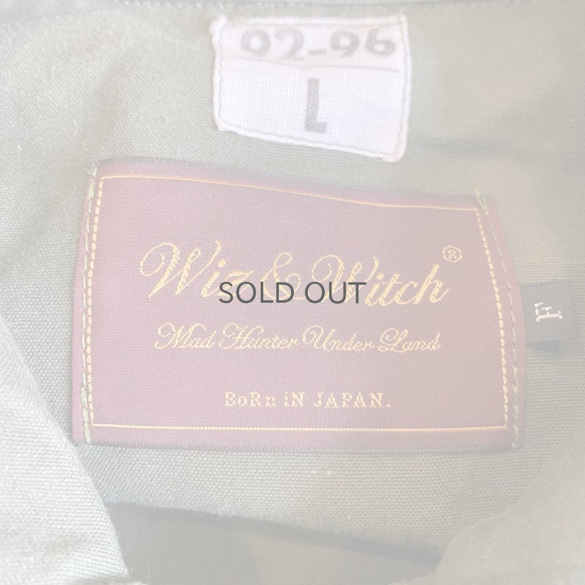 画像12: 【Wiz&Witch】"UNITED" OLD MILITARY MIX JACKET / OS (12)