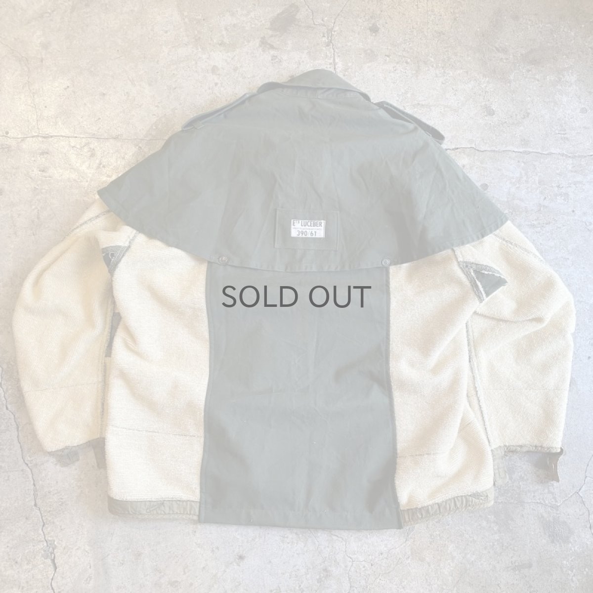 画像2: 【Wiz&Witch】"UNITED" OLD MILITARY MIX JACKET / OS (2)