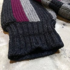 画像7: OLD BORDER LINE KNITTING SWEATER / Mens L (7)