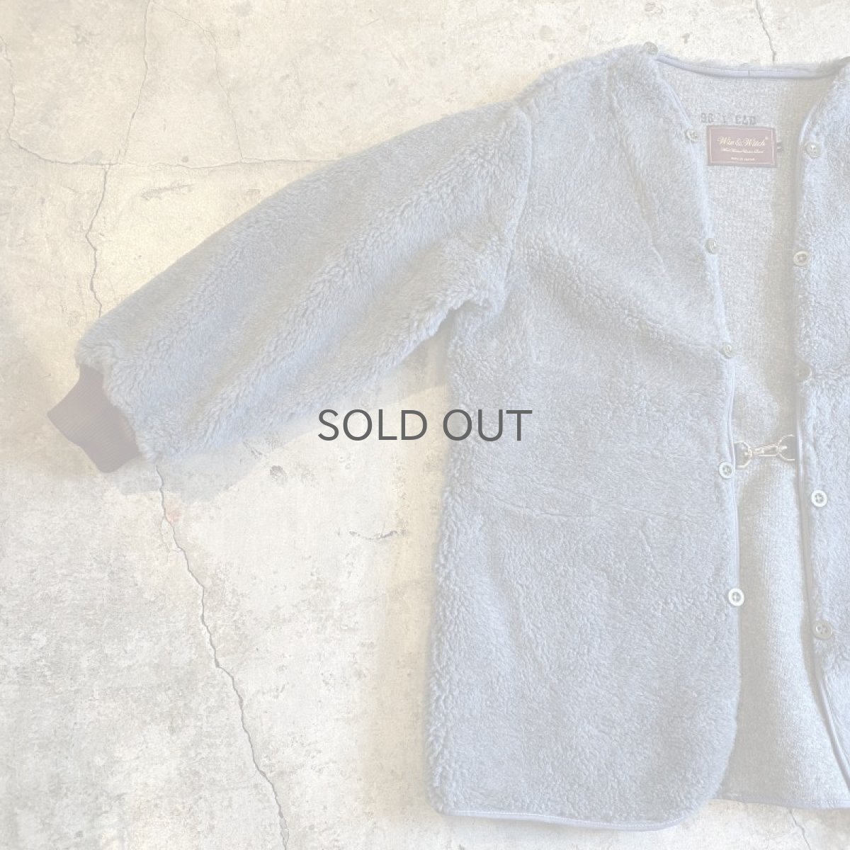 画像8: 【Wiz&Witch】"HOOK UP" OLD MILITARY BOA LINER JACKET / OS (8)