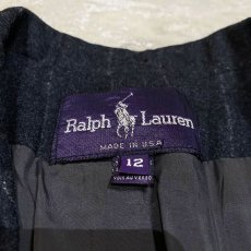 画像10: 90's~【RALPH LAUREN】PURPLE LABEL MIDDLE COAT / Mens M / MADE IN USA (10)