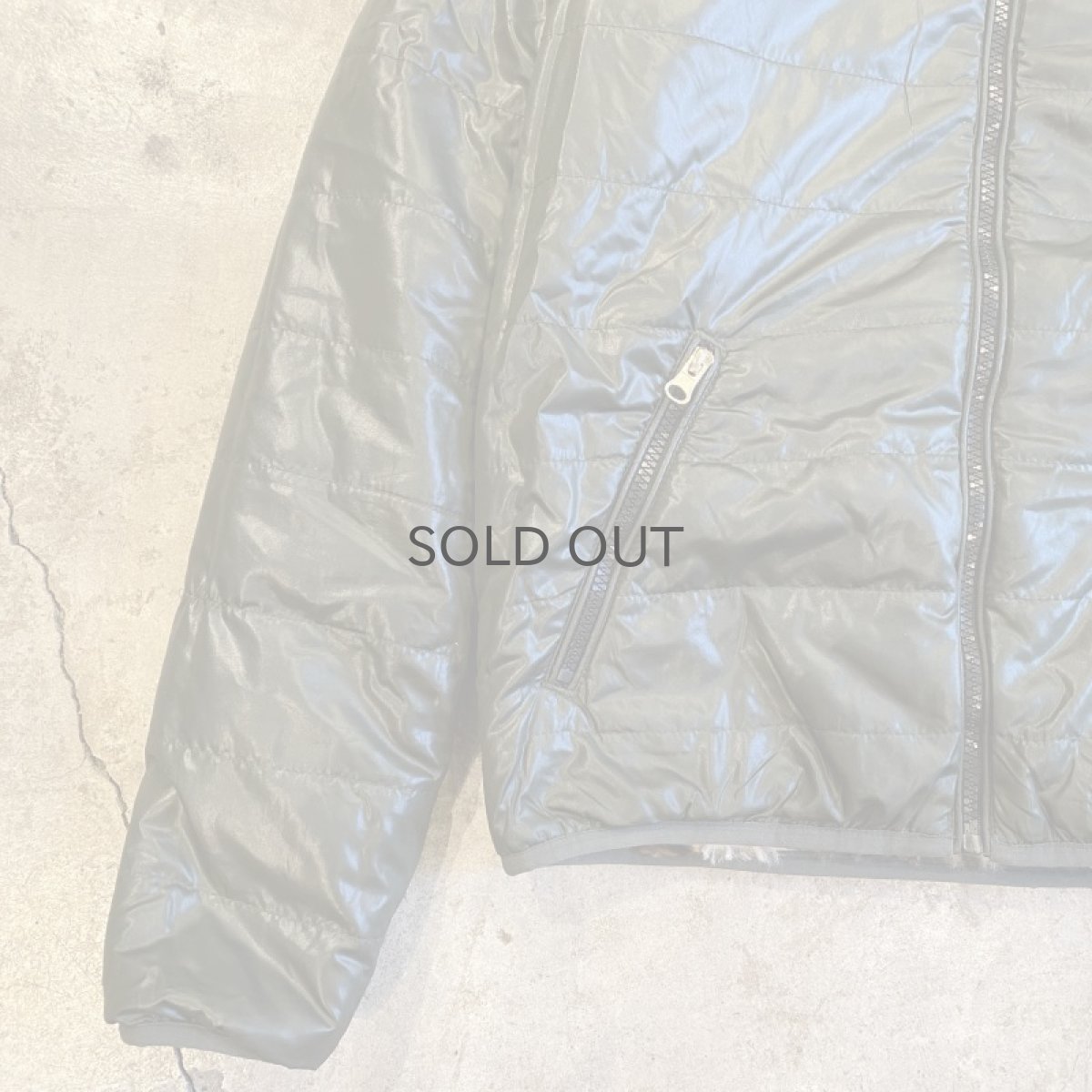 画像14: REVERSIBLE FAUX LEOPARD FUR QUILTING DESIGN ZIP UP JACKET / Ladies M (14)