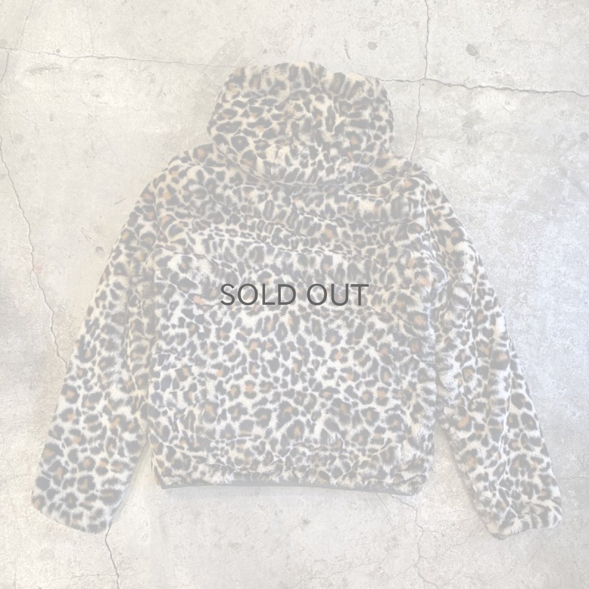 画像2: REVERSIBLE FAUX LEOPARD FUR QUILTING DESIGN ZIP UP JACKET / Ladies M (2)