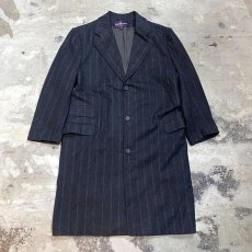 画像1: 90's~【RALPH LAUREN】PURPLE LABEL MIDDLE COAT / Mens M / MADE IN USA (1)