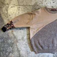 画像5: 【Wiz&Witch】"UNITED" VINTAGE FABRIC SWEATER / OS (5)