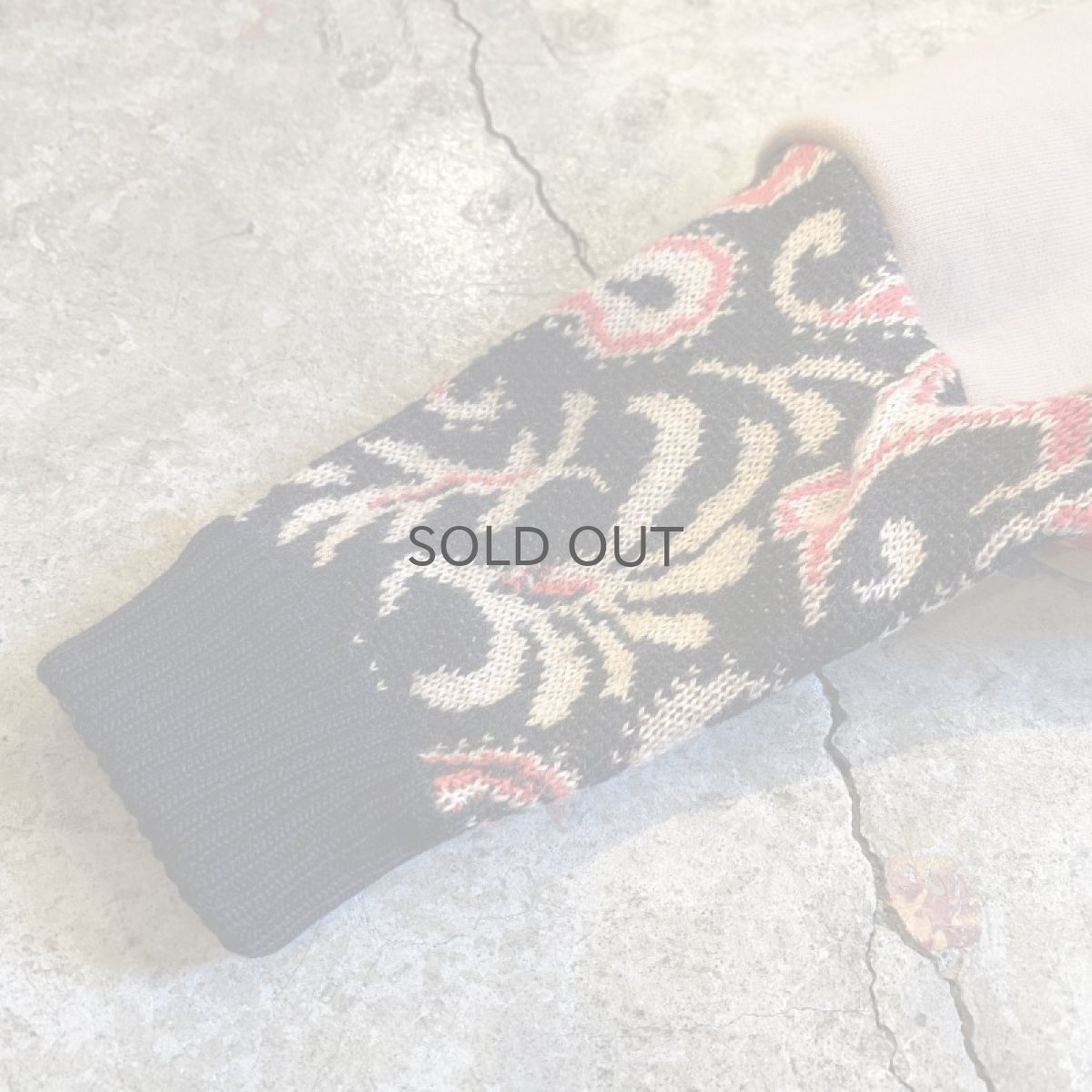 画像8: 【Wiz&Witch】"UNITED" VINTAGE FABRIC SWEATER / OS (8)