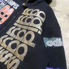 画像4: 【adidas】MULTI PRINTED HOODIE JACKET / Mens L (4)