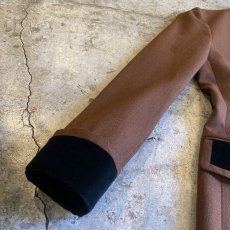 画像5: BROWN COLOR CHINA POINT VELOUR DESIGN JACKET / Ladies L / MADE IN USA (5)