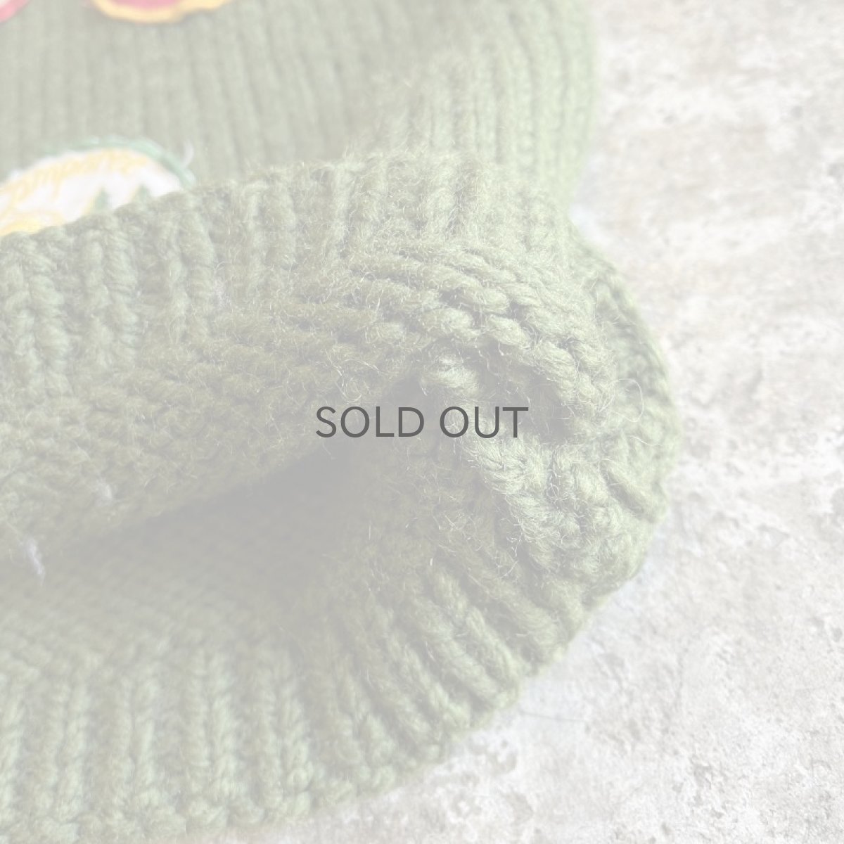 画像5: 【Wiz&Witch】OLD PATCH VINTAGE KNIT / OS (5)