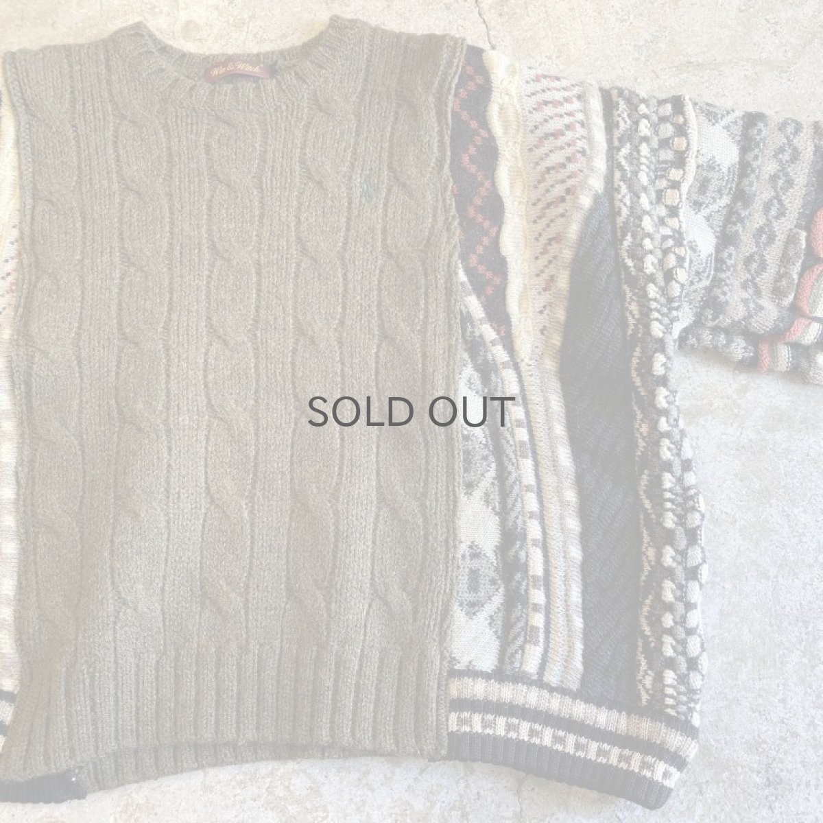 画像3: 【Wiz&Witch】"UNITED" TWO FACE SWEATER / OS (3)